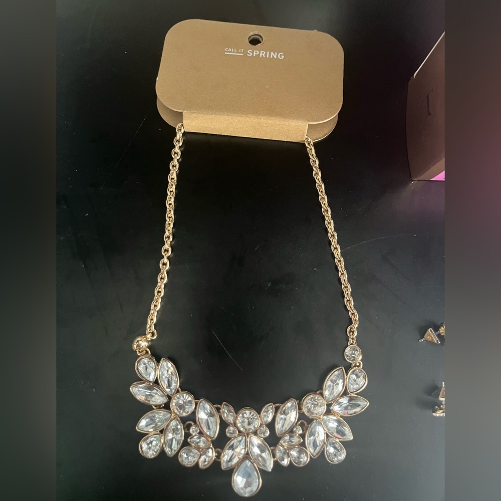 Call it spring statement necklace studded cz fashion fabfitfun new card